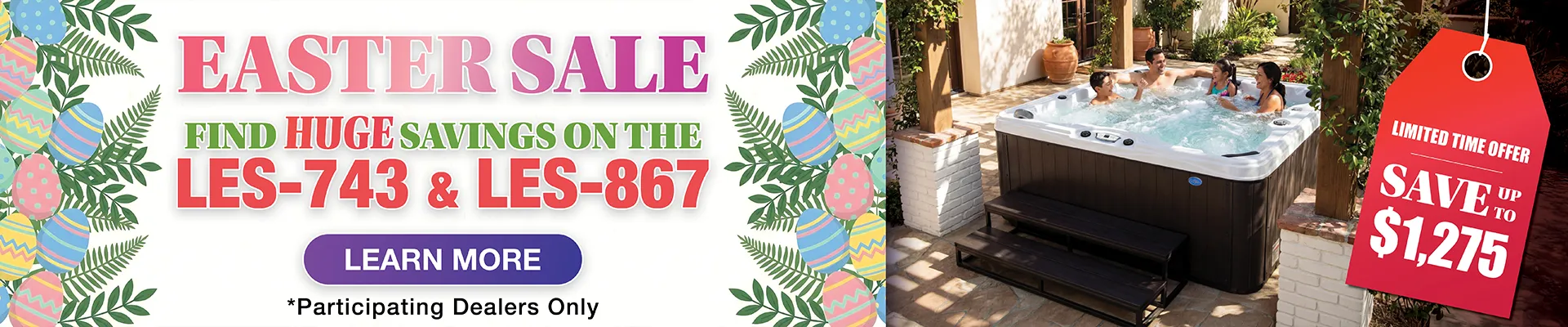 Calspas hot tub being used in a family setting - Clarksville