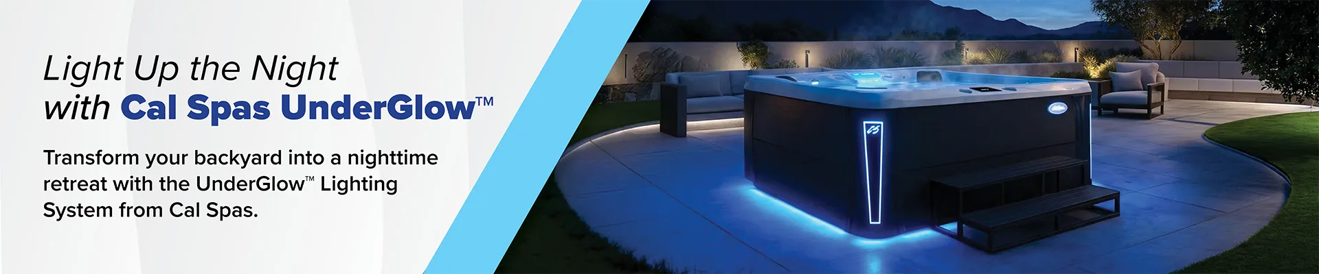 Calspas hot tub being used in a family setting - Clarksville